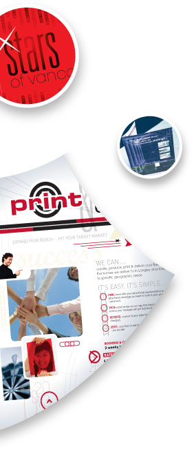 sample flyers, ads and promotions